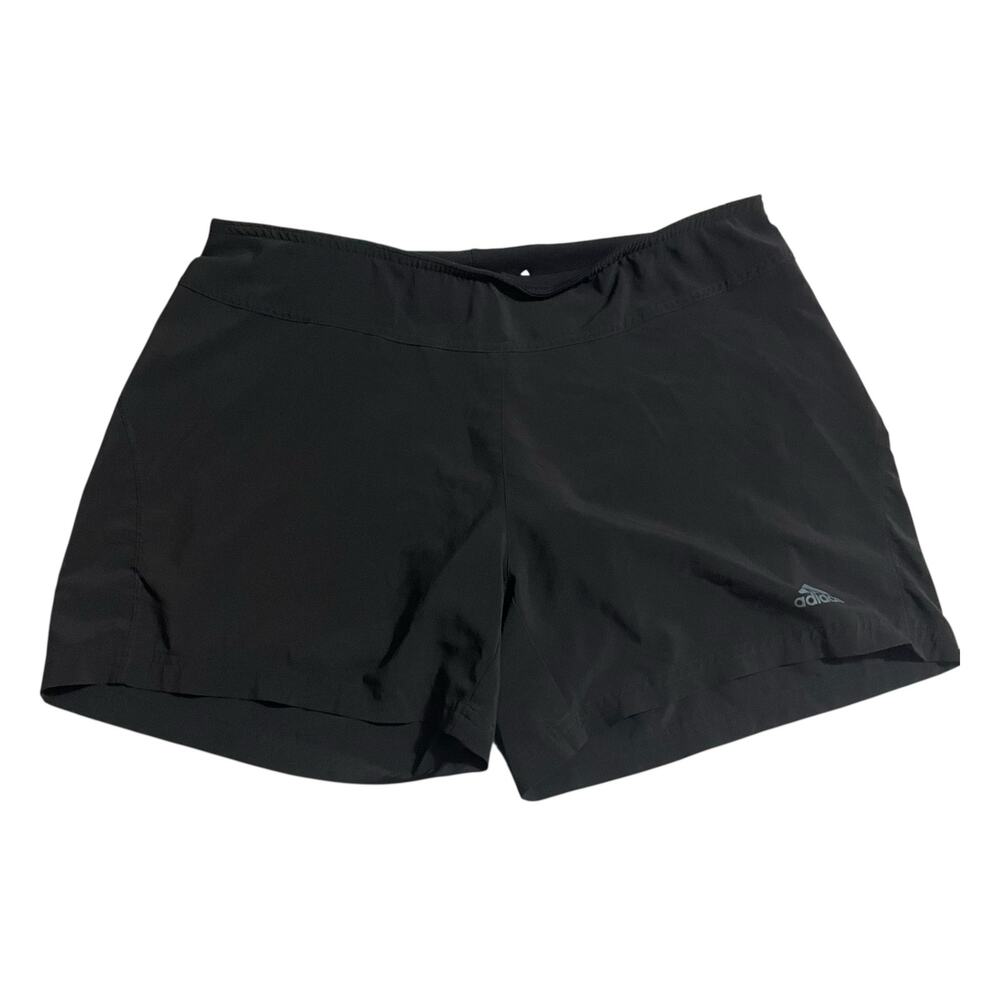 Adidas Womens Athletic Shorts Size Medium Black Lined Formotion Cllima365 Shorts